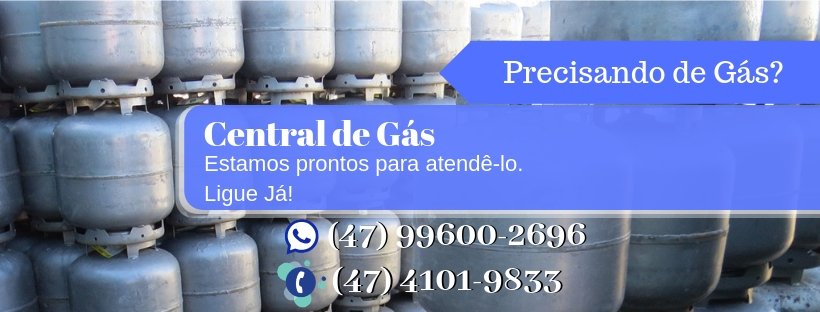 Central de Gás | Distribuição, Tele-Entrega e Entrega de Gás em Joinville | Central Joinville