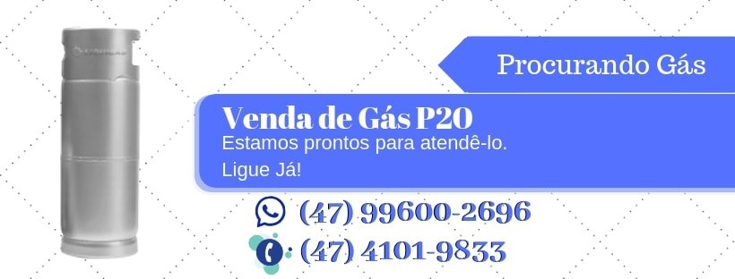 Venda de Gás P20 | Distribuição, Tele-Entrega e Entrega em Joinville | Central Joinville
