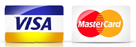 Visa e Master Card | Formas de Pagamento | SeRlimps Junior