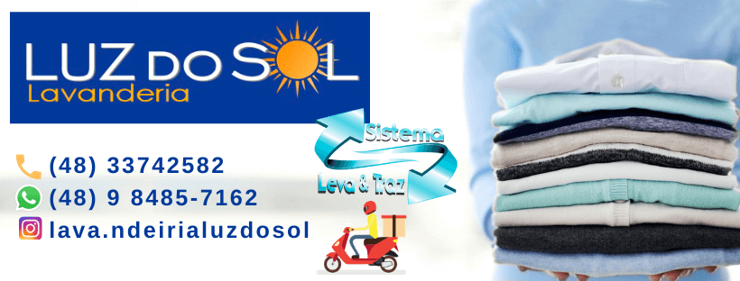 Lavanderia Luz do Sol em Palhoça | Ligue Agora | Atendimento pelo Whatsapp