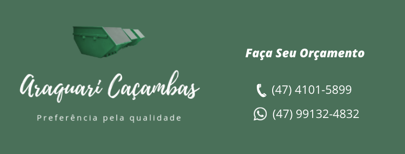 Araquari Caçambas | Ligue Agora | Atendimento pelo WhatsApp (47) 99132-4832 Araquari Caçambas | Ligue Agora | Atendimento pelo WhatsApp (47) 99132-4832