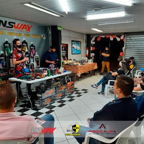 Curso com a King's Estética Automotiva | Polimento e Higienização | Atendimento Especializado