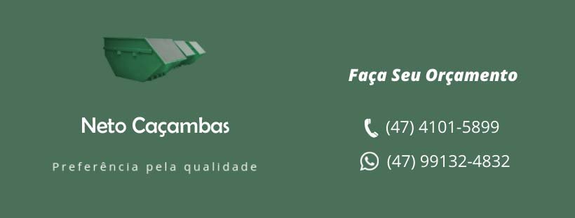 Aluguel de Caçambas em Joinville