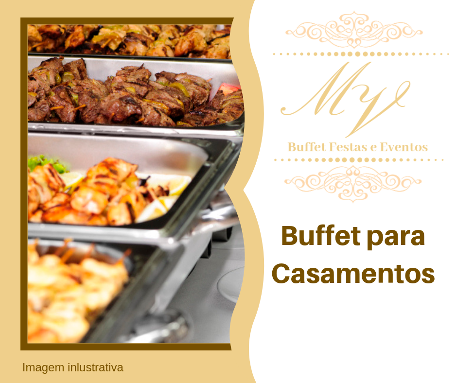 Buffet para Casamento - MV Buffet Festas e Eventos