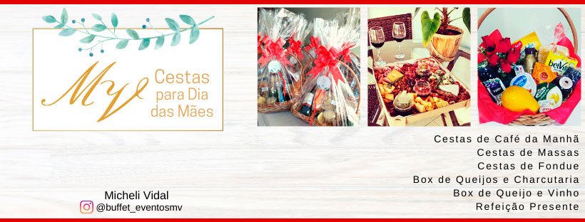 Mv Cesta Para dia Das Mães